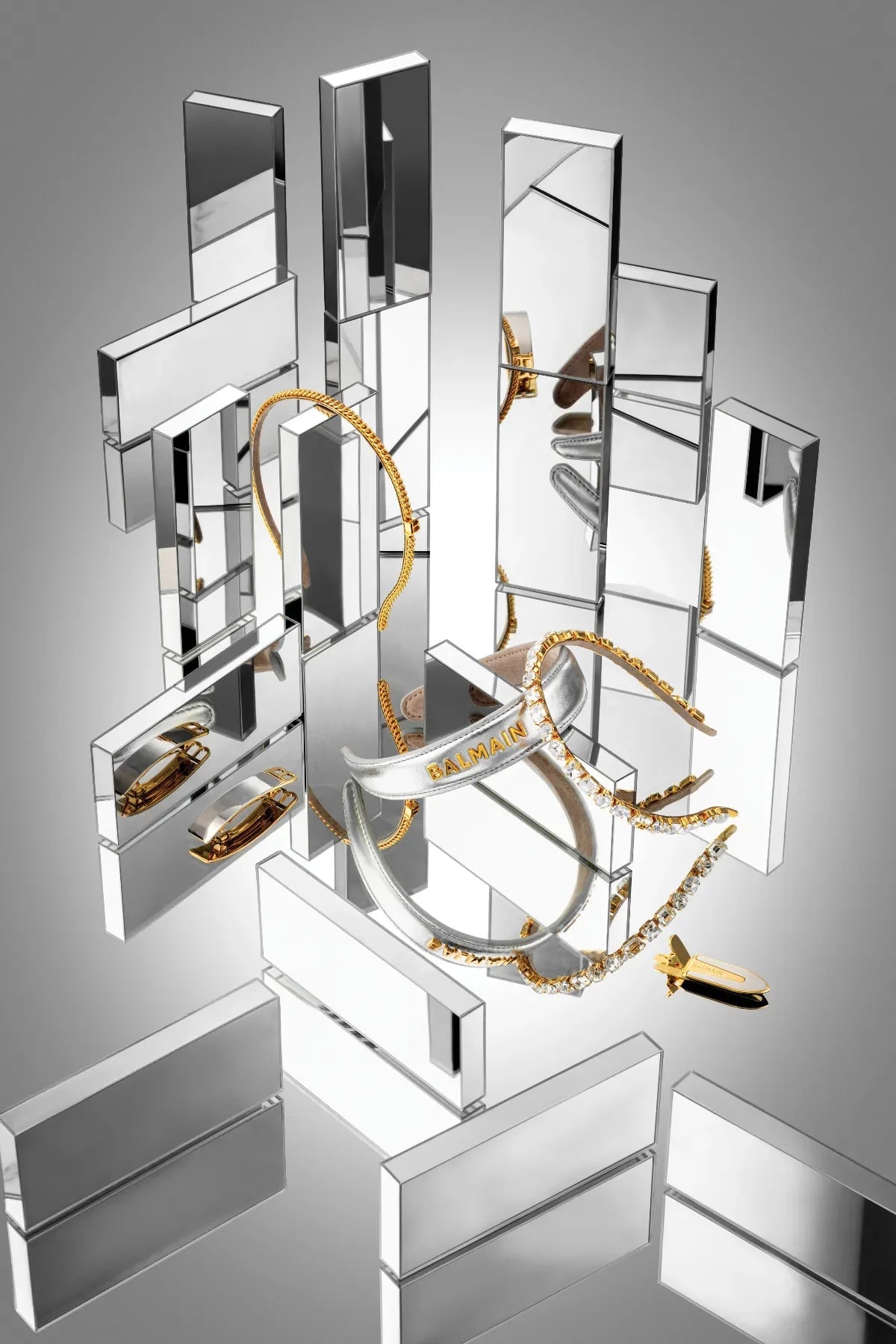 Opaska z kryształkami Swarovskiego, Balmain Hair