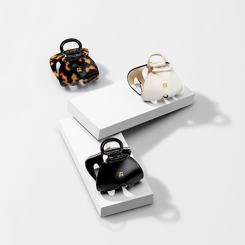 Klamerka Imperiale Biało/Czarna