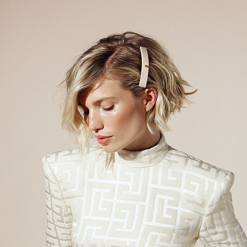 Klamra do Włosów Biała średnia, Balmain Hair