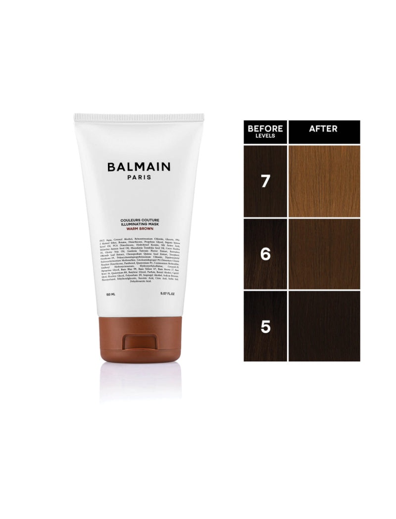Illuminating Colour Mask, Warm Brown Rozświetlająca maska Warm Brown 150 ml