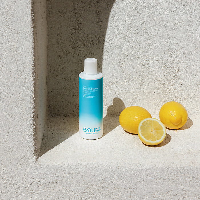 EAU de Santorini Define & Bounce Texture and Curl Shampoo 250 ml Szampon do włosów kręconych i falowanych